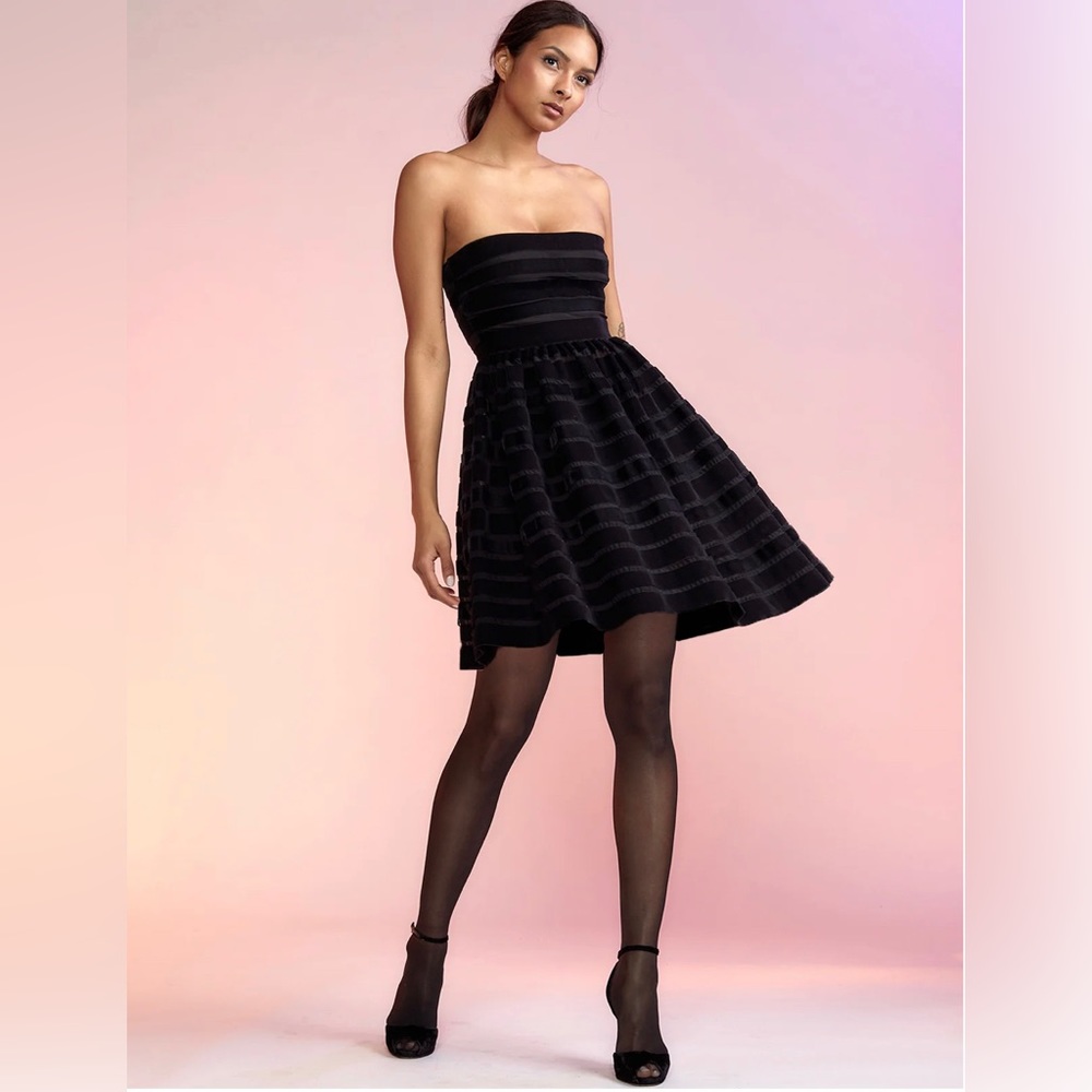 Cynthia Rowley Velvet Ribbon Mini Dress. Size 4.